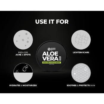 Beardo Aloe Vera Gel For Hair, Face & Beard (50 gm) Beardo
