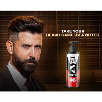Beardo Godfather Beard Wash for men, 100 ml Beardo