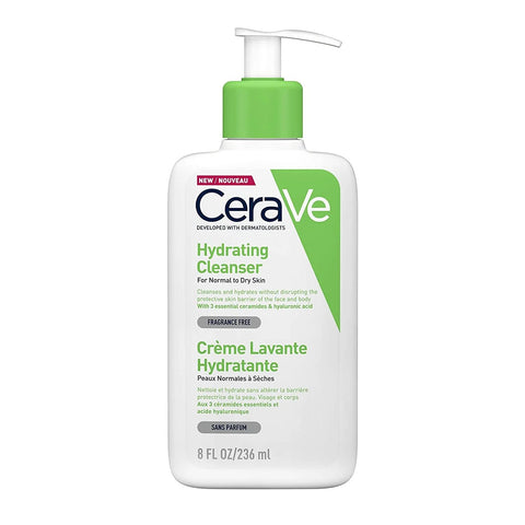 CeraVe Hydrating Cleanser Creame Lavnte Hydratante Fragrance Free 236 ml Cerave