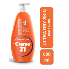 Crème 21 ultra dry skin with almond oil and vitamin E,600 ml CRÈME 21