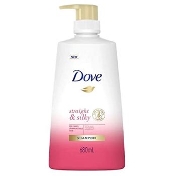 DOVE Straight & Silky For Frizzy Unmanageable Hair Shampoo 680 ml DOVE