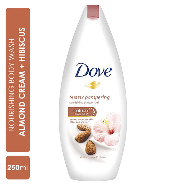 Dove Almond Cream and Hibiscus Body Wash 250 Ml Dove