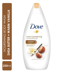 Dove Shea Butter With Warm Vanilla Body Wash 250 Ml Dove