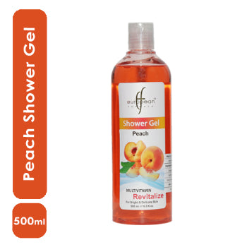 European Formula Peach shower Gel 500 ml European Formula