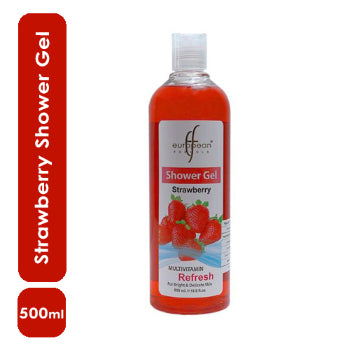 European Formula Strawberry shower Gel 500 ml European Formula