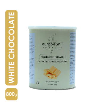 European Formula White Chocolate Wax Liposoluble Depilatory European Formula