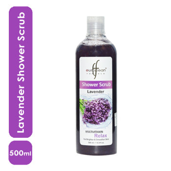 European Formula Lavender Shower Scrub  500 ml European Formula