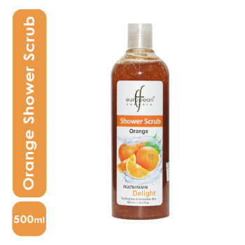 European Formula Orange Shower Scrub  500 ml European Formula