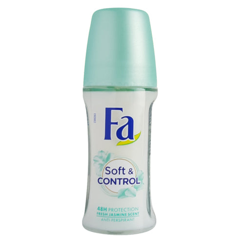 Fa Soft & Control Fresh Jasmine Scent Roll On 50ml Fa
