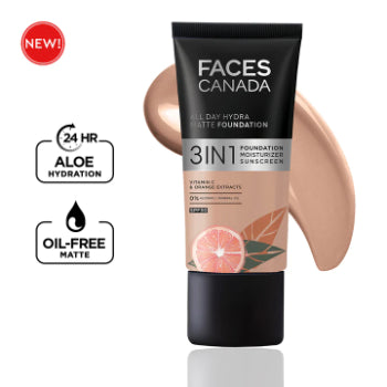 Faces Canada Hydra Foundation 3in1,Warm Natural 021 Faces Canada
