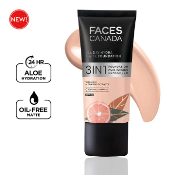 Faces Canada Hydra Foundation 3in1,Rose Ivory 011 Faces Canada