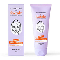 Foxtale Essentials Daily Moisturizer For Face | Makes You Glow | All Skin Types - 50ml Foxtale