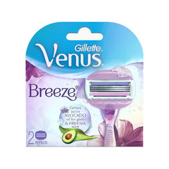 Gillette Venus Breeze Razor 2 Refills Gillette