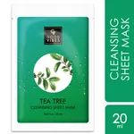 GOOD VIBES Cleansing Sheet Mask Tea Tree 20 ML GOOD VIBES