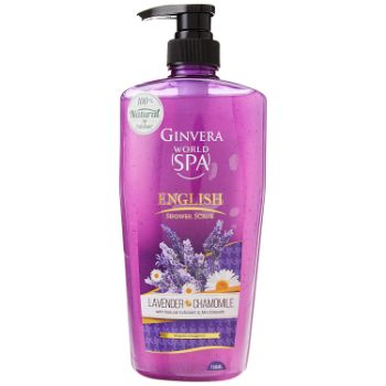 Ginvera World Spa English Shower Scrub Lavender Chamomile Ginvera