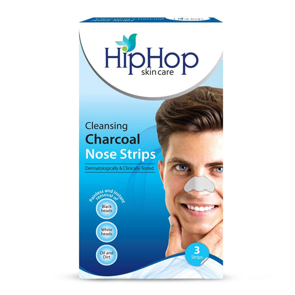 HipHop Cleansing Charcoal Nose Strips For Men (3 Strips) HipHop