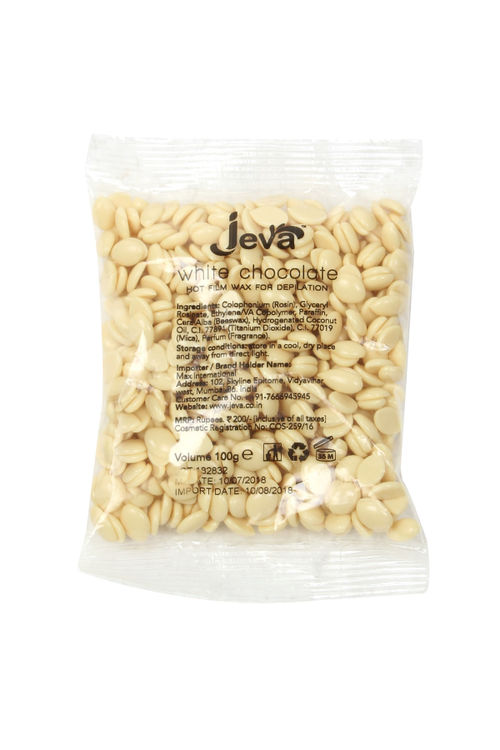 Jeva Hot Film Wax - White Chocolate 100g Jeva
