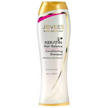 Jovees Keratin Hair Balance Conditioning Shampoo|With Bioran Hair protein S  250 ml Jovees