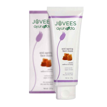 Jovees Ayurveda Sandal, Saffron & Honey Anti Ageing Face Mask 120 g Jovees