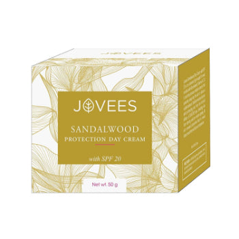 Jovees Sandalwood Protection Day Cream SPF-20, 50g Jovees