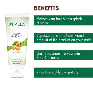 Jovees Papaya & Honey Face Scrub 100gm Jovees
