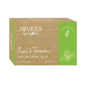 Jovees Basil & Turmeric Anti Bacterial Soap Jovees