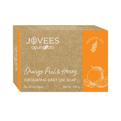 Jovees Orange Peel & Honey Exfoliating Daily Use Soap Jovees