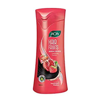 Joy Hair Fruits Shampoo Enriched with Pomegranate & Strawberry,340 ml JOY