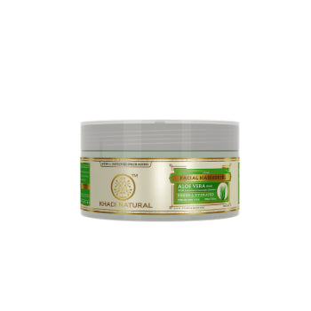KHADI NATURAL HYDRATES & SOFTENS ALEOVERA (GREEN) FACIAL MASSAGE GEL 200g KHADI NATURAL