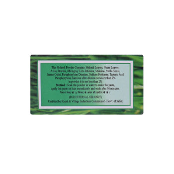 KHADI NATURAL HERBAL MEHNDI BLACK 75g KHADI NATURAL