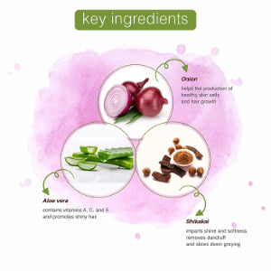 KT Professional  Organic Onion Shampoo 250ml KT Professional