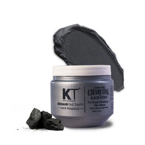 KT Professional Kehairtherapy Charcoal & Keratin Hair Masque 250ml KT Professional