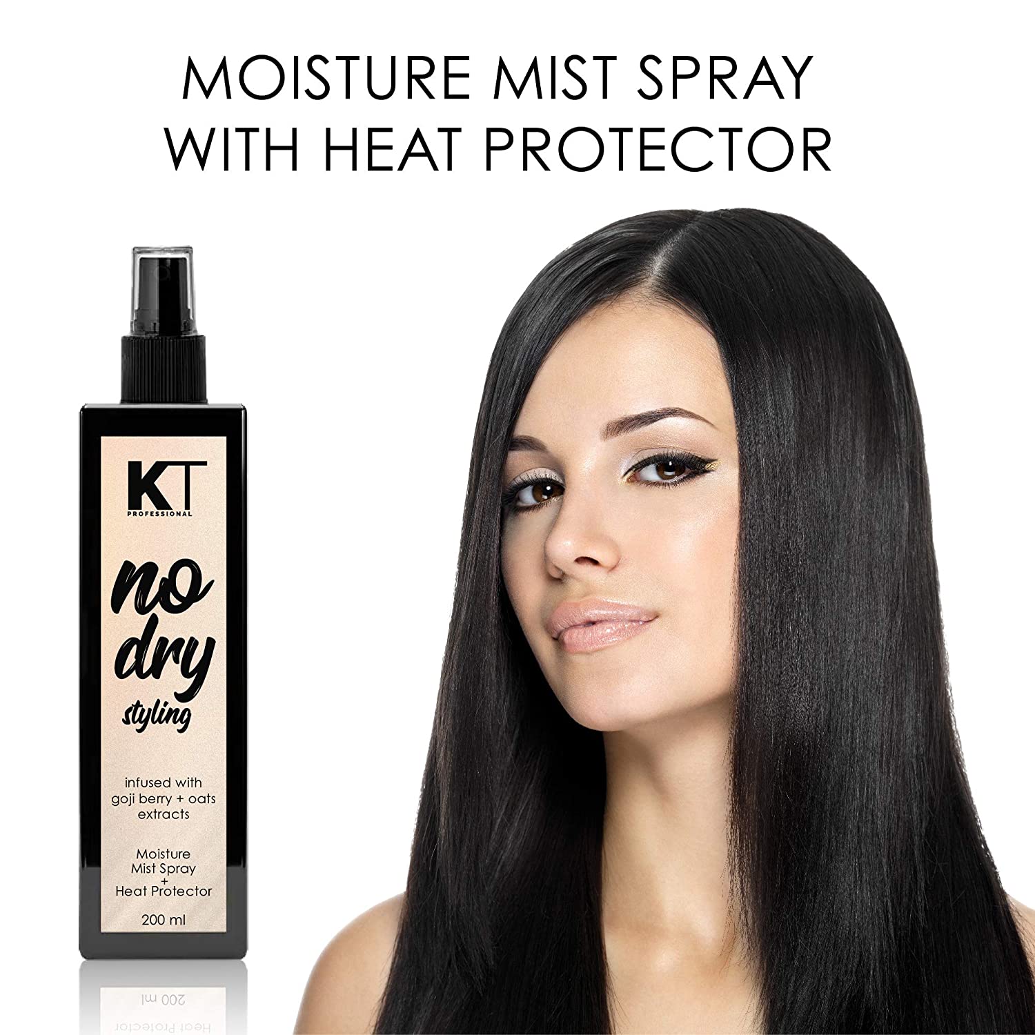 KT Professional No More Dry Styling Moisture Mist Hair Spray 200 ml KT Professional