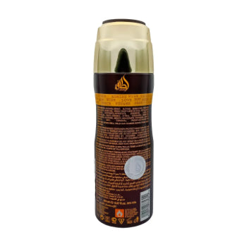 Lattafa Ramz Gold Deodorant Long Lasting Perfumed Body Spray 200 ml Lattafa
