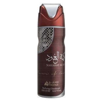 Lattafa Nakahat Al Oud Long Lasting Perfumed Deodorant Spray (200 ml) Lattafa