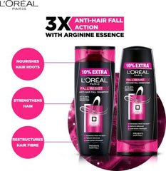 L'Oreal Paris Paris Fall Resist 3X Anti-Hairfall Shampoo  396 ml L'Oreal