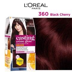 L'Oreal Paris Casting Creme Gloss Hair Color - 360 Black Cherry L'Oreal