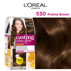L'Oreal Paris Casting Creme Gloss Hair Color - 530 Praline Brown L'Oreal