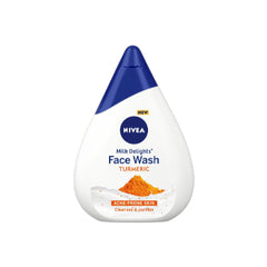 Nivea Women Face Wash for Sensitive Skin, Milk Delights Turmeric, 50 ml NIVEA