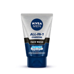 NIVEA Men Face Wash, All in 1 Charcoal,100 g NIVEA