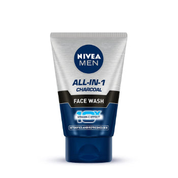 NIVEA Men Face Wash, All in 1 Charcoal,50 g NIVEA