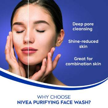 NIVEA Women Purifying Face Wash, for Oily Skin, 150 ml NIVEA