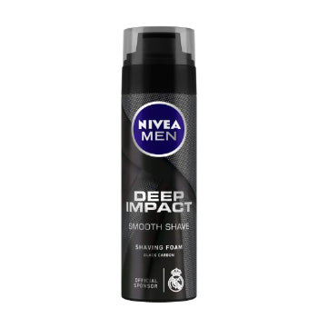NIVEA MEN Shaving, Deep Impact Smooth Shaving Foam, 200ml NIVEA