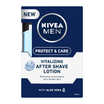 Nivea Men Protect and Care Vitalizing After Shave Lotion with Aloe Vera - 100 ml NIVEA
