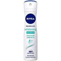 NIVEA Whitening Sensitive 48 Hours Gentle Care Deodorant, 150ml NIVEA