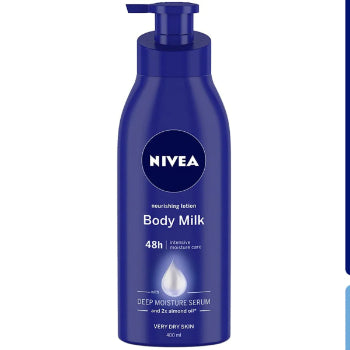 Nivea Nourishing Lotion Body Milk - Deep Moisture Serum 400 ml NIVEA