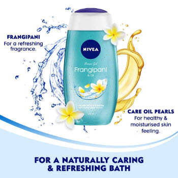 NIVEA Body Wash, Frangipani & Oil Shower Gel, 250ml NIVEA