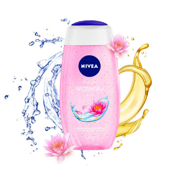 NIVEA Body Wash, Waterlily & Oil Shower Gel,250ml NIVEA