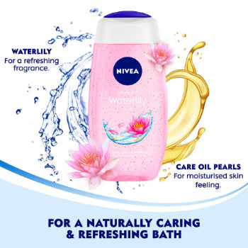 NIVEA Body Wash, Waterlily & Oil Shower Gel,250ml NIVEA