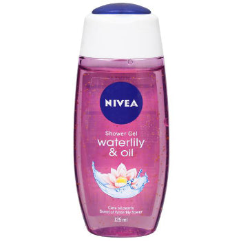 NIVEA Body Wash, Waterlily & Oil Shower Gel,125ml NIVEA